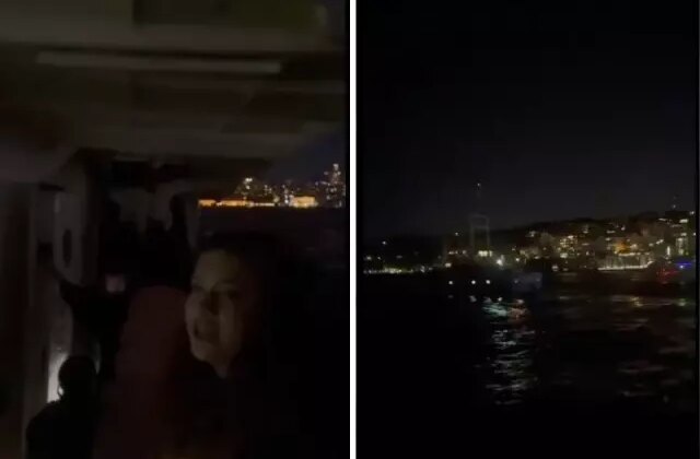 Motor kazası faciasında büyük panik! İşte o görüntüler