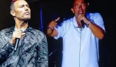 Mustafa Sandal’dan konserde reji çalışanına skandal sözler: Oğlum geri zekalı mısın