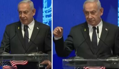 Sözleri salondaki herkesi şaşkına çevirdi! Netanyahu’dan ‘cep telefonu’ çıkışı