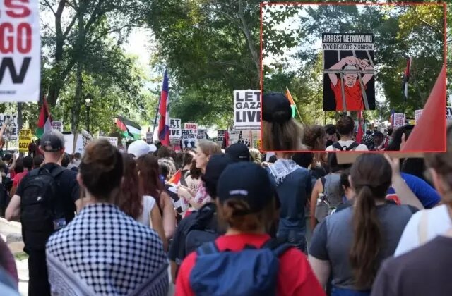 Netanyahu’ya ABD’de protesto şoku! Binlerce kişi sokağa çıktı