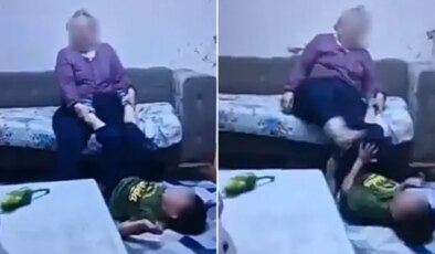 Oğlu işteyken torununu darbeden babaanne gözaltına alındı