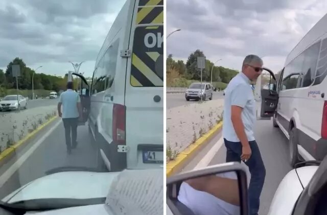 Önünü kesti, açık açık tehdit etti: Nefesini keserim