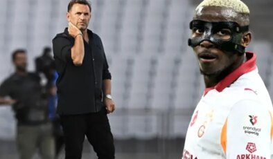 Osimhen ne zaman geri dönecek? Okan Buruk’tan açıklama