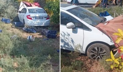 Otomobil, hasat yapan işçilere çarptı: 1 ölü, 3 yaralı