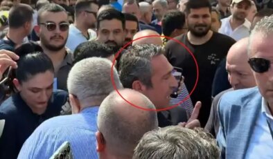 Oy kullanmaya giden Ali Koç’un zor anları: Aman, aman..