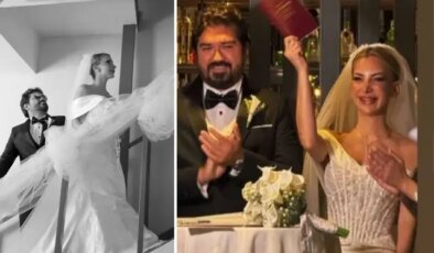 Rasim Ozan Kütahyalı evlendi! İşte ilk görüntü