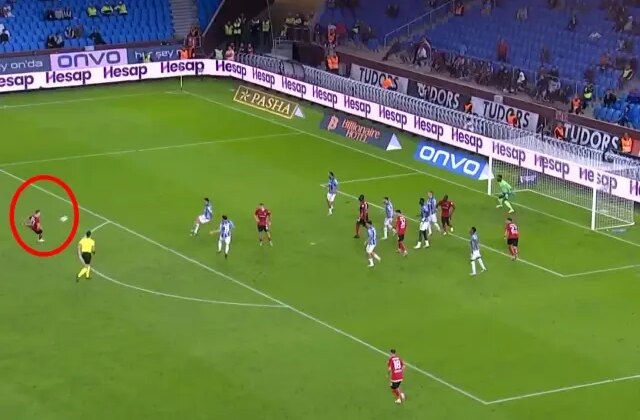 Rodrigues’ten muhteşem gol! Andre Onana bakakaldı
