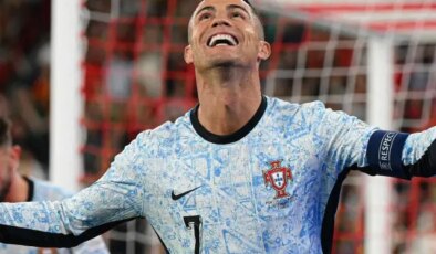 Ronaldo coştu, Portekiz gol oldu yağdı