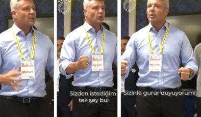 Sadettin Saran’dan soyunma odasında ses getiren konuşma! Neler dedi neler