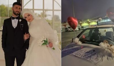 Eşini otogarda böyle karşıladı, hastanedeki işinden oldu