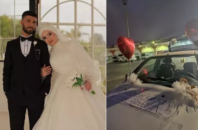 Eşini otogarda böyle karşıladı, hastanedeki işinden oldu