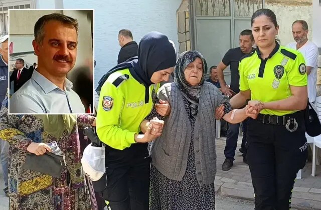 Şehit emniyet müdürünün annesi hastaneye kaldırıldı