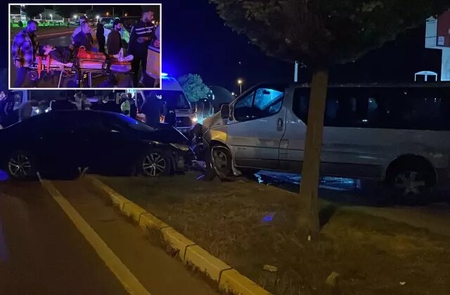 Sivassporlu futbolcular kazaya karıştı: 3’ü sporcu 5 kişi yaralandı