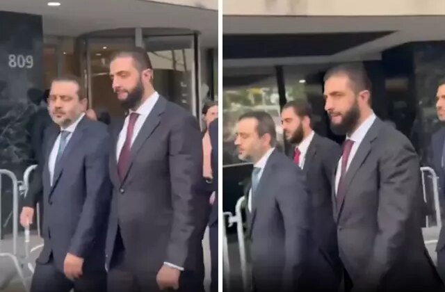 Suriye Cumhurbaşkanı Ahmed Şara, ABD’de sokaklarında görüntülendi