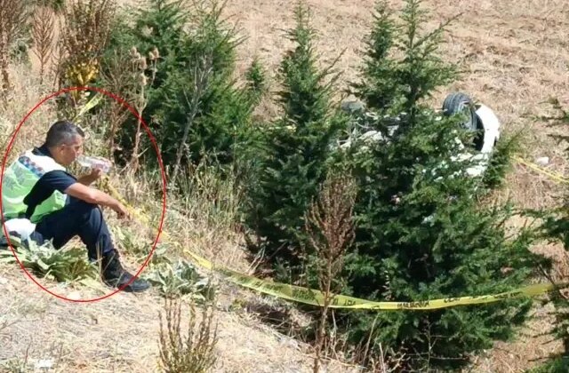 Şehit olan silah arkadaşını öyle görünce çöktü kaldı