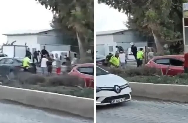 Tartışma kavga dönüştü! Polis havaya ateş açmak zorunda kaldı