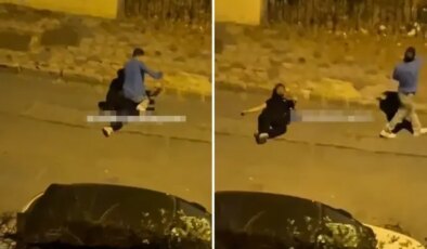 Tartıştığı kişiyi sokak ortasında defalarca bıçakladı