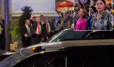 Trump’a gittiği restoranda protesto şoku, hemen talimat verdi