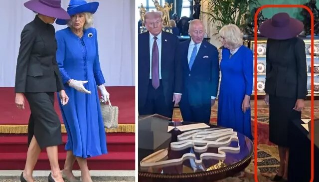 Kraliyet törenine damgasını vurdu! First Lady’yi tanıyabilene aşk olsun
