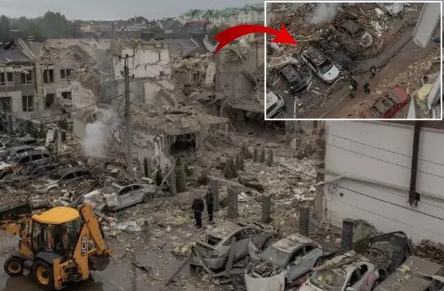 Ülkenin başkenti 12 saatlik saldırıda harabeye döndü! Görüntüler korkunç