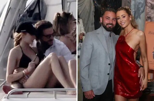 Ünlü oyuncunun futbolcu arkadaşı ile samimi fotoğrafları ortaya çıktı! Kocası çileden çıktı