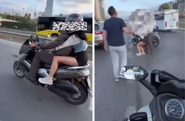 Uyarıya kulak asmadılar, dakikalar sonra kaza yaptılar