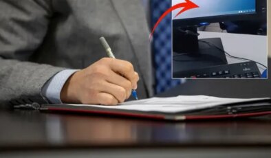 Vergi memuru bilgisayar ekranını paylaştı, ekrandaki detay tartışma yarattı