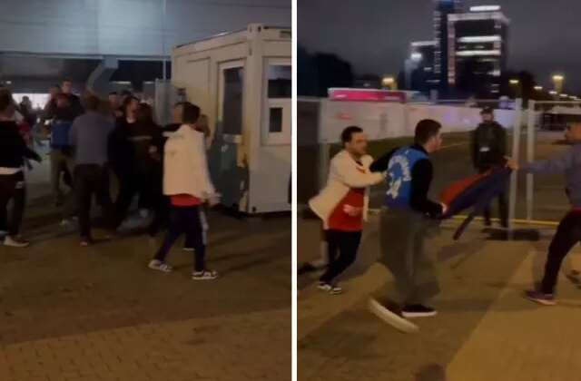 Yenilgiyi hazmedemediler! Yunan taraftarlardan Türklere saldırı