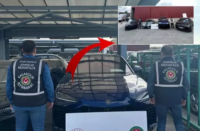 10 ultra lüks araca el konuldu! Piyasa değerleri dudak uçuklatıyor