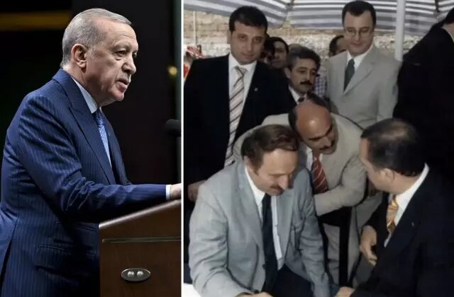 23 yıl sonra ortaya çıktı! Cumhurbaşkanı Erdoğan ve Ekrem İmamoğlu aynı karede