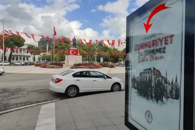 29 Ekim afişlerinde "Cumhuriyet" yanlış yazıldı, valilik anında yenisini astı 391 29 ekim afislerinde cumhuriyet yanlis yazildi 19185979 1057 o
