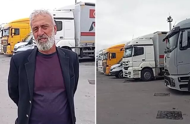 95 Türk tırı, İstanbul’da rehin tutuluyor