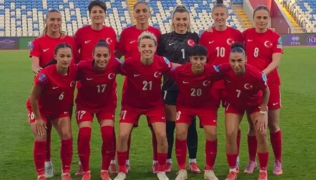 A Milli Kadın Futbol Takımı, Kosova’yı farklı yendi