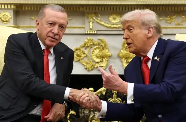 Trump: Erdoğan çok yardımcı oldu, sert bir adam ama benim arkadaşım