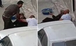 Ağabeyini maket bıçağıyla öldürdü: Dehşet anları saniye saniye kamerada