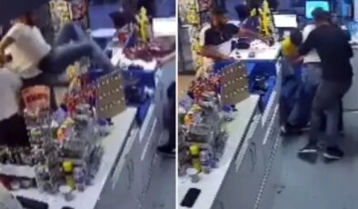 Akaryakıt istasyonu çalışanını darbeden 2 kişi tutuklandı