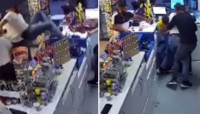 Akaryakıt istasyonu çalışanını darbeden 2 kişi tutuklandı