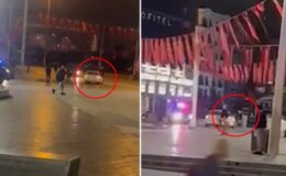 Alkollü avukat, polis memuruna çarpıp kaçtı: O anlar kamerada
