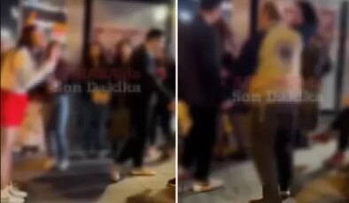 Alkollü şahsın genç kıza söyledikleri, durağı karıştırdı