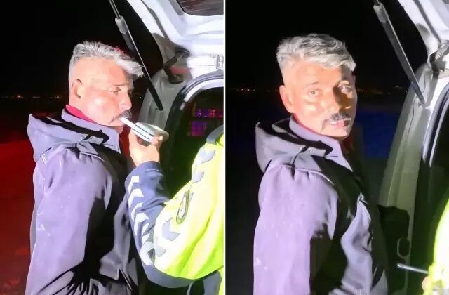 Alkollü sürücü polisin sabrını sınadı, gazetecileri tehdit etti: Ağırlığımı göreceksin 1 Alkollü sürücü polisin sabrını sınadı, gazetecileri tehdit etti: Ağırlığımı göreceksin