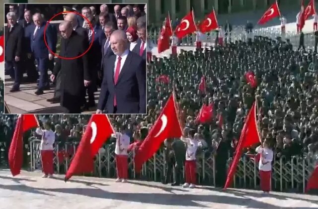 Anıtkabir’de “Her yer Tayyip, her yer Erdoğan” sloganları atıldı