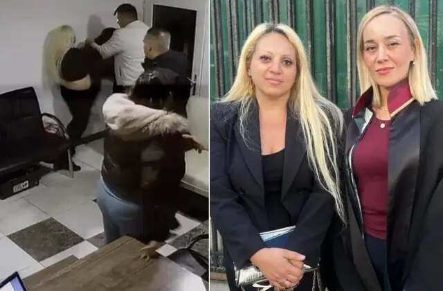 Annenin tekme tokat dövdüğü tacizciye ilk duruşmada ceza