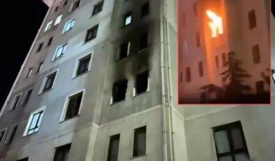 Apartmanda çıkan yangının bilançosu ağır oldu