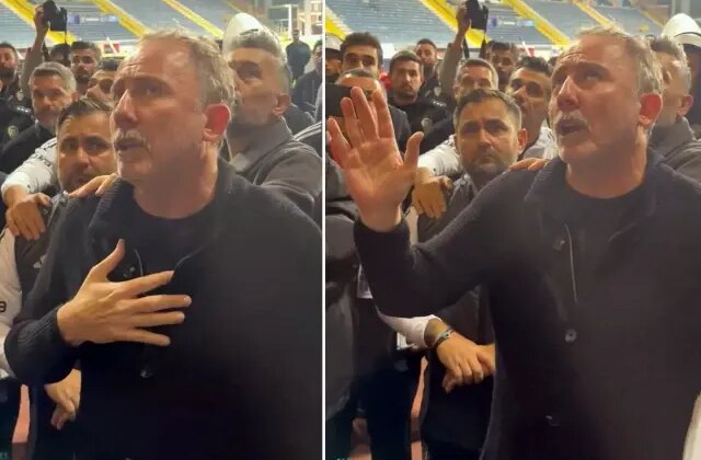 Aralarındaki diyalog olay! Sergen Yalçın taraftarın karşısına çıktı