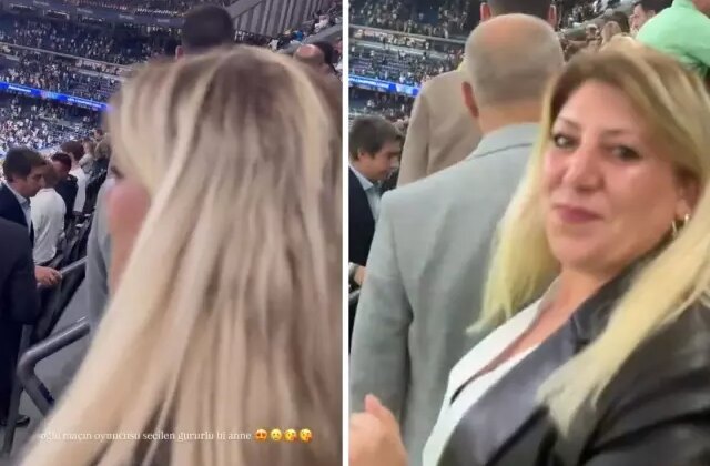 Arda Güler’in annesi gözyaşlarına hakim olamadı