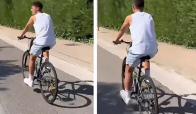 Arda Güler İspanya’da bisiklet turuna çıktı! Dinlediği şarkıya dikkat