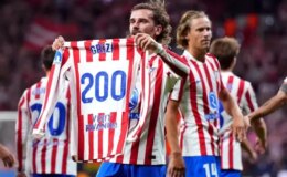 Atletico Madrid, Real Madrid’den sonra Frankfurt’u da beşledi