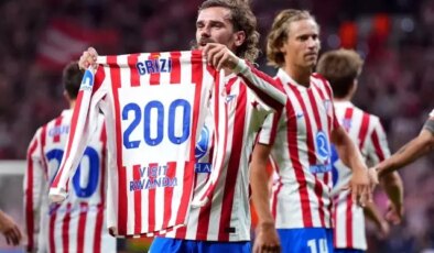 Atletico Madrid, Real Madrid’den sonra Frankfurt’u da beşledi