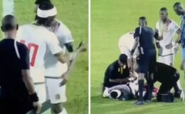 Aylar sonra sahalara dönen futbolcu 1 dakikada kabusu yaşadı