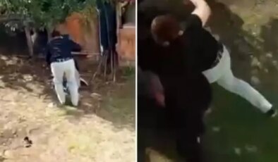 Aynı apartmanda yaşayan anne ve kız kardeşini darbetti